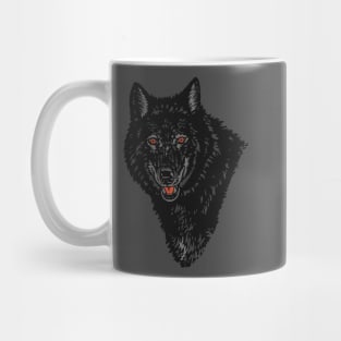 Wolf head Mug